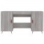 vidaXL Schreibtisch Grau Sonoma 140x50x75 cm Holzwerkstoff vidaXL Schreibtisch Grau Sonoma 140x50x75 cm Holzwerkstoff