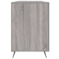 vidaXL Schreibtisch Grau Sonoma 140x50x75 cm Holzwerkstoff vidaXL Schreibtisch Grau Sonoma 140x50x75 cm Holzwerkstoff