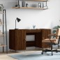 vidaXL Schreibtisch Braun Eichen-Optik 140x50x75 cm Holzwerkstoff vidaXL Schreibtisch Braun Eichen-Optik 140x50x75 cm Holzwerkstoff