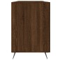 vidaXL Schreibtisch Braun Eichen-Optik 140x50x75 cm Holzwerkstoff vidaXL Schreibtisch Braun Eichen-Optik 140x50x75 cm Holzwerkstoff