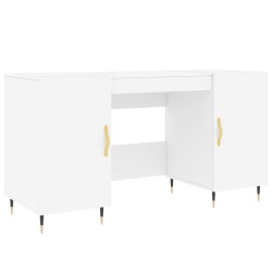 vidaXL Schreibtisch Weiß 140x50x75 cm Holzwerkstoff