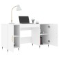 vidaXL Schreibtisch Weiß 140x50x75 cm Holzwerkstoff vidaXL Schreibtisch Weiß 140x50x75 cm Holzwerkstoff