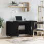 vidaXL Schreibtisch Schwarz 140x50x75 cm Holzwerkstoff vidaXL Schreibtisch Schwarz 140x50x75 cm Holzwerkstoff