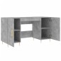 vidaXL Schreibtisch Betongrau 140x50x75 cm Holzwerkstoff vidaXL Schreibtisch Betongrau 140x50x75 cm Holzwerkstoff