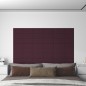 Wandpaneele 12 Stk. Lila 60x15 cm Stoff 1,08 m² Wandpaneele 12 Stk. Lila 60x15 cm Stoff 1,08 m²