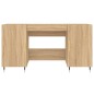 vidaXL Schreibtisch Sonoma-Eiche 140x50x75 cm Holzwerkstoff vidaXL Schreibtisch Sonoma-Eiche 140x50x75 cm Holzwerkstoff