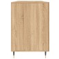 vidaXL Schreibtisch Sonoma-Eiche 140x50x75 cm Holzwerkstoff vidaXL Schreibtisch Sonoma-Eiche 140x50x75 cm Holzwerkstoff