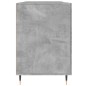 vidaXL Schreibtisch Betongrau 140x50x75 cm Holzwerkstoff vidaXL Schreibtisch Betongrau 140x50x75 cm Holzwerkstoff