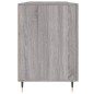 vidaXL Schreibtisch Grau Sonoma 140x50x75 cm Holzwerkstoff vidaXL Schreibtisch Grau Sonoma 140x50x75 cm Holzwerkstoff