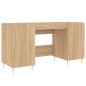 vidaXL Schreibtisch Sonoma-Eiche 140x50x75 cm Holzwerkstoff vidaXL Schreibtisch Sonoma-Eiche 140x50x75 cm Holzwerkstoff