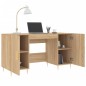 vidaXL Schreibtisch Sonoma-Eiche 140x50x75 cm Holzwerkstoff vidaXL Schreibtisch Sonoma-Eiche 140x50x75 cm Holzwerkstoff