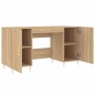 vidaXL Schreibtisch Sonoma-Eiche 140x50x75 cm Holzwerkstoff vidaXL Schreibtisch Sonoma-Eiche 140x50x75 cm Holzwerkstoff