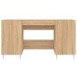 vidaXL Schreibtisch Sonoma-Eiche 140x50x75 cm Holzwerkstoff vidaXL Schreibtisch Sonoma-Eiche 140x50x75 cm Holzwerkstoff