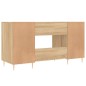 vidaXL Schreibtisch Sonoma-Eiche 140x50x75 cm Holzwerkstoff vidaXL Schreibtisch Sonoma-Eiche 140x50x75 cm Holzwerkstoff