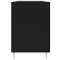 vidaXL Schreibtisch Schwarz 140x50x75 cm Holzwerkstoff vidaXL Schreibtisch Schwarz 140x50x75 cm Holzwerkstoff