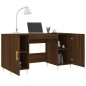 vidaXL Schreibtisch Braun Eichen-Optik 140x50x75 cm Holzwerkstoff vidaXL Schreibtisch Braun Eichen-Optik 140x50x75 cm Holzwerkstoff