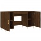 vidaXL Schreibtisch Braun Eichen-Optik 140x50x75 cm Holzwerkstoff vidaXL Schreibtisch Braun Eichen-Optik 140x50x75 cm Holzwerkstoff