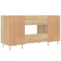 vidaXL Schreibtisch Sonoma-Eiche 140x50x75 cm Holzwerkstoff vidaXL Schreibtisch Sonoma-Eiche 140x50x75 cm Holzwerkstoff