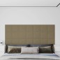 Wandpaneele 12 Stk. Cappuccino-Braun 30x30cm Kunstleder 1,08 m² Wandpaneele 12 Stk. Cappuccino-Braun 30x30cm Kunstleder 1,08 m²