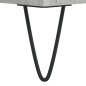vidaXL Schreibtisch Betongrau 140x50x75 cm Holzwerkstoff vidaXL Schreibtisch Betongrau 140x50x75 cm Holzwerkstoff