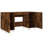 vidaXL Schreibtisch Räuchereiche 140x50x75 cm Holzwerkstoff vidaXL Schreibtisch Räuchereiche 140x50x75 cm Holzwerkstoff