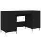 vidaXL Schreibtisch Schwarz 140x50x75 cm Holzwerkstoff vidaXL Schreibtisch Schwarz 140x50x75 cm Holzwerkstoff