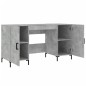 vidaXL Schreibtisch Betongrau 140x50x75 cm Holzwerkstoff vidaXL Schreibtisch Betongrau 140x50x75 cm Holzwerkstoff