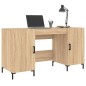 vidaXL Schreibtisch Sonoma-Eiche 140x50x75 cm Holzwerkstoff vidaXL Schreibtisch Sonoma-Eiche 140x50x75 cm Holzwerkstoff
