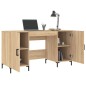 vidaXL Schreibtisch Sonoma-Eiche 140x50x75 cm Holzwerkstoff vidaXL Schreibtisch Sonoma-Eiche 140x50x75 cm Holzwerkstoff