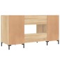 vidaXL Schreibtisch Sonoma-Eiche 140x50x75 cm Holzwerkstoff vidaXL Schreibtisch Sonoma-Eiche 140x50x75 cm Holzwerkstoff