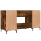 vidaXL Schreibtisch Räuchereiche 140x50x75 cm Holzwerkstoff vidaXL Schreibtisch Räuchereiche 140x50x75 cm Holzwerkstoff