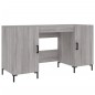 vidaXL Schreibtisch Grau Sonoma 140x50x75 cm Holzwerkstoff vidaXL Schreibtisch Grau Sonoma 140x50x75 cm Holzwerkstoff