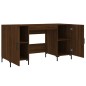 vidaXL Schreibtisch Braun Eichen-Optik 140x50x75 cm Holzwerkstoff vidaXL Schreibtisch Braun Eichen-Optik 140x50x75 cm Holzwerkstoff