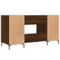 vidaXL Schreibtisch Braun Eichen-Optik 140x50x75 cm Holzwerkstoff vidaXL Schreibtisch Braun Eichen-Optik 140x50x75 cm Holzwerkstoff