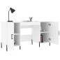 vidaXL Schreibtisch Weiß 140x50x75 cm Holzwerkstoff vidaXL Schreibtisch Weiß 140x50x75 cm Holzwerkstoff