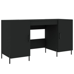 vidaXL Schreibtisch Schwarz 140x50x75 cm Holzwerkstoff