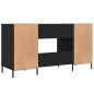 vidaXL Schreibtisch Schwarz 140x50x75 cm Holzwerkstoff vidaXL Schreibtisch Schwarz 140x50x75 cm Holzwerkstoff