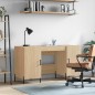 vidaXL Schreibtisch Sonoma-Eiche 140x50x75 cm Holzwerkstoff vidaXL Schreibtisch Sonoma-Eiche 140x50x75 cm Holzwerkstoff