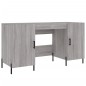 vidaXL Schreibtisch Grau Sonoma 140x50x75 cm Holzwerkstoff vidaXL Schreibtisch Grau Sonoma 140x50x75 cm Holzwerkstoff