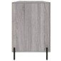 vidaXL Schreibtisch Grau Sonoma 140x50x75 cm Holzwerkstoff vidaXL Schreibtisch Grau Sonoma 140x50x75 cm Holzwerkstoff