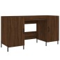 vidaXL Schreibtisch Braun Eichen-Optik 140x50x75 cm Holzwerkstoff vidaXL Schreibtisch Braun Eichen-Optik 140x50x75 cm Holzwerkstoff