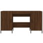 vidaXL Schreibtisch Braun Eichen-Optik 140x50x75 cm Holzwerkstoff vidaXL Schreibtisch Braun Eichen-Optik 140x50x75 cm Holzwerkstoff
