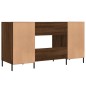 vidaXL Schreibtisch Braun Eichen-Optik 140x50x75 cm Holzwerkstoff vidaXL Schreibtisch Braun Eichen-Optik 140x50x75 cm Holzwerkstoff