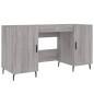 vidaXL Schreibtisch Grau Sonoma 140x50x75 cm Holzwerkstoff vidaXL Schreibtisch Grau Sonoma 140x50x75 cm Holzwerkstoff
