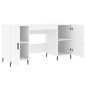 vidaXL Schreibtisch Weiß 140x50x75 cm Holzwerkstoff vidaXL Schreibtisch Weiß 140x50x75 cm Holzwerkstoff