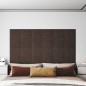Wandpaneele 12 Stk. Taupe 30x30 cm Stoff 1,08 m² Wandpaneele 12 Stk. Taupe 30x30 cm Stoff 1,08 m²