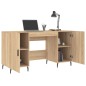 vidaXL Schreibtisch Sonoma-Eiche 140x50x75 cm Holzwerkstoff vidaXL Schreibtisch Sonoma-Eiche 140x50x75 cm Holzwerkstoff