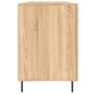 vidaXL Schreibtisch Sonoma-Eiche 140x50x75 cm Holzwerkstoff vidaXL Schreibtisch Sonoma-Eiche 140x50x75 cm Holzwerkstoff