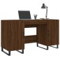 vidaXL Schreibtisch Braun Eichen-Optik 140x50x75 cm Holzwerkstoff vidaXL Schreibtisch Braun Eichen-Optik 140x50x75 cm Holzwerkstoff