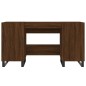 vidaXL Schreibtisch Braun Eichen-Optik 140x50x75 cm Holzwerkstoff vidaXL Schreibtisch Braun Eichen-Optik 140x50x75 cm Holzwerkstoff